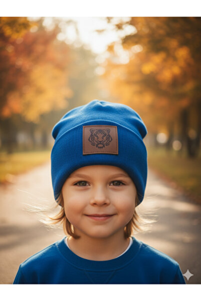 Neva Baby Boutique قبعة بيبي بويز والأطفال باللون الأزرق الداكن، قبعة محبوكة ...