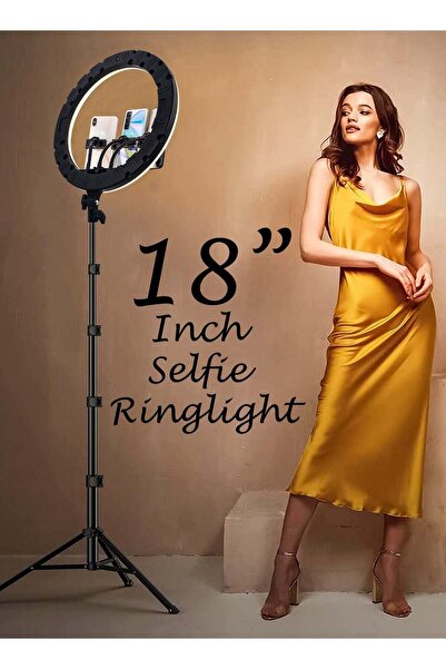 GENERAL 18 inch Dimmable Circle LED Studio Selfie Ring Light