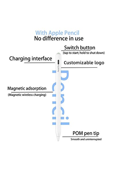 genernic High Sensitive Capacitive Digital Drawing Pen Anti- Touch Stylus Touch Screen Active Pen