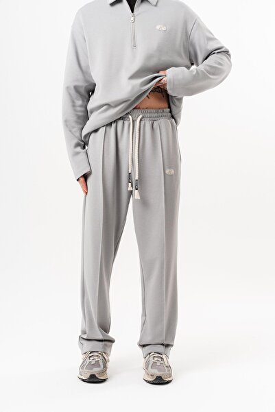Respire Men's Modal Baggy Sweatpants Gray
