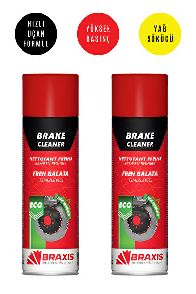 MEFAUTO Braxıs Fren Temizleme Balata Spreyi - 2 Adet