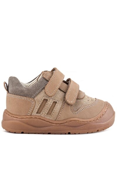 Rakerplus Schaggy Genuine Leather Mink Velcro Baby Sports Shoes