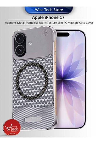 Wtech غطاء حماية مغناطيسي معدني بدون إطار من القماش بتصميم رفيع من البولي كرب...