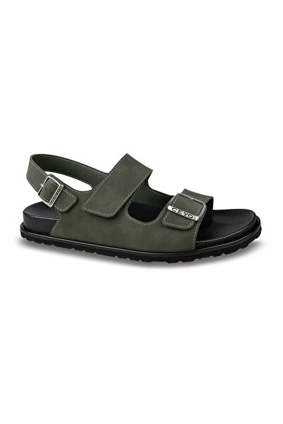 Ceyo 9989-2 Full Orthopedic Buckle and Velcro Anatomical Men's Sandals