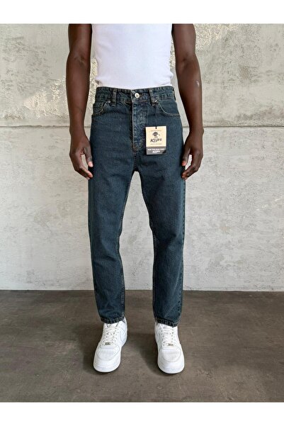 KağanKY Сині джинси-бойфренди, що піддаються пранню