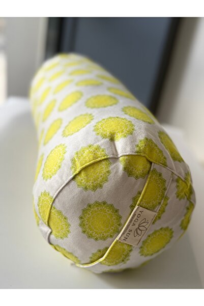 SUNYOGA Μαξιλάρι μακράς διάρκειας για διαλογισμό γιόγκα Zafu Silinder Bolster