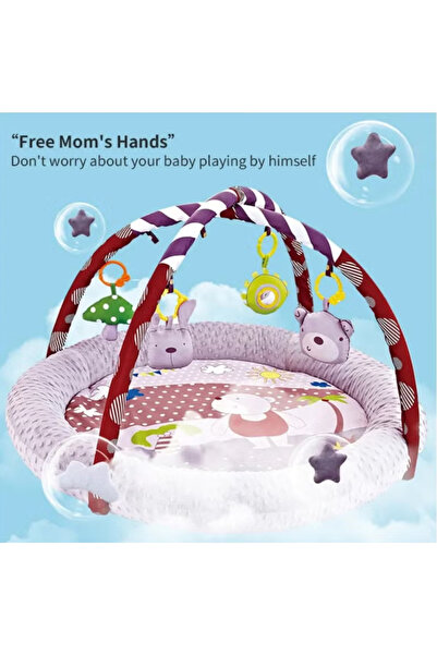 LITTLE ANGEL - Baby Play Mat with Hanging Toys