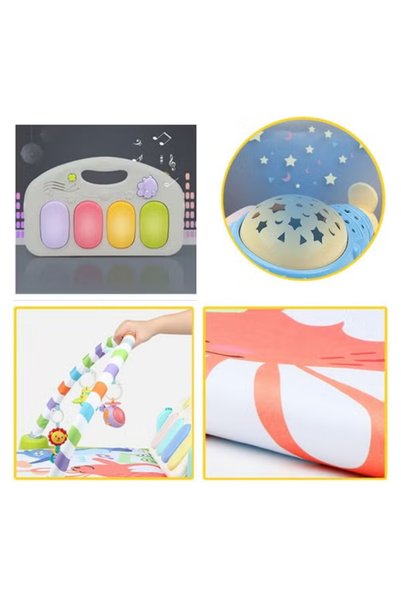 LITTLE ANGEL - Baby Play Mat Activity Gym with Bluetooth