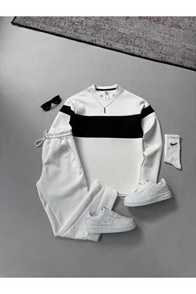 Baycombine35 Scuba Fabric Piece Tracksuit Set 2 Piece Set