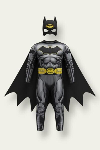 Batman Unisex Kids Superhero Costume - Bat Man Outfit
