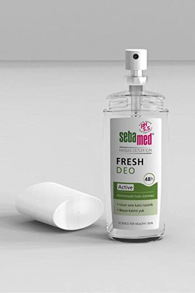 Sebamed Fresh Activa Ferahlık Deo 75 ml Hassas Ciltler İçin Aluminyumsuz 48 Saat Koruma