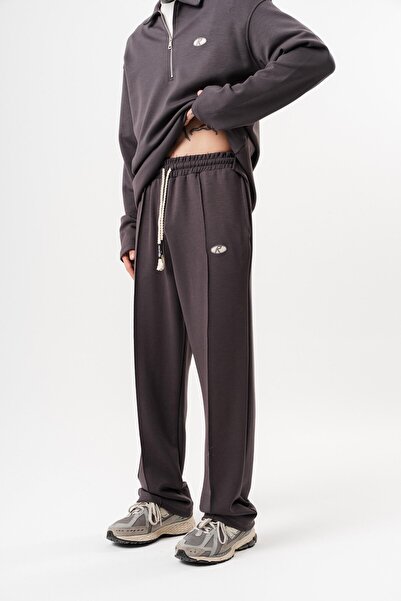 Respire Men's Modal Baggy Sweatpants Smoked