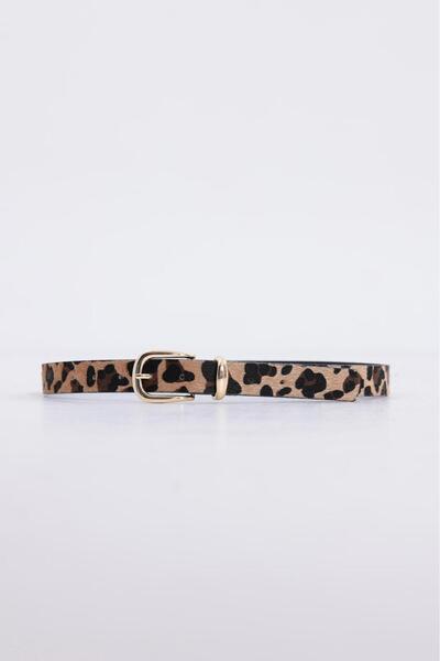 Desre Moda Gold Buckle Suede Belt Trouser Belt Shirt Belt Coat Belt Dress Belt