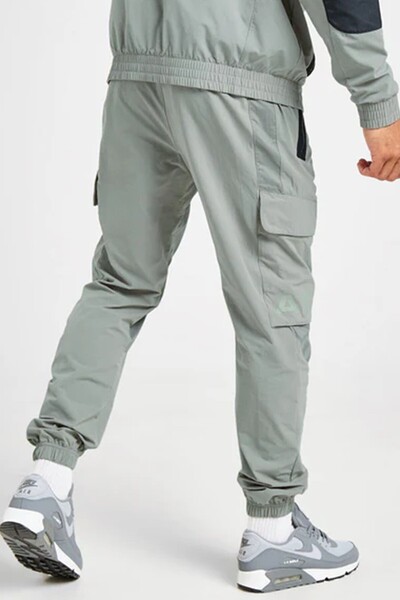 Nike Sportswear Air Max Woven Cargo Pant Men's Cargo Pocket Pack Rubber Cuffed Woven Sweatpants Khaki