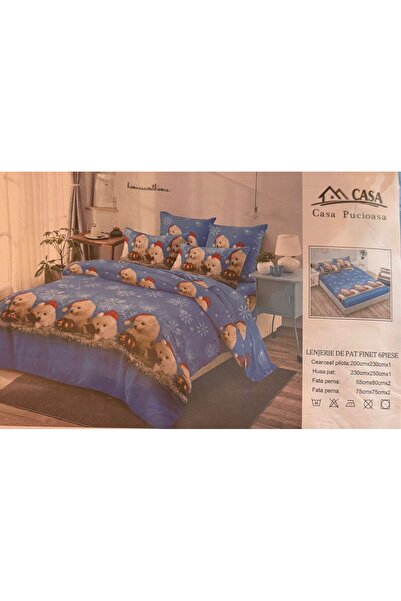 Casa Pucioasa Finet Bed Linen, 6 pieces, Christmas