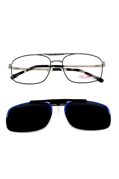 Avva 18068-1 C4 57-17-145 Clip-On Men's Sunglasses