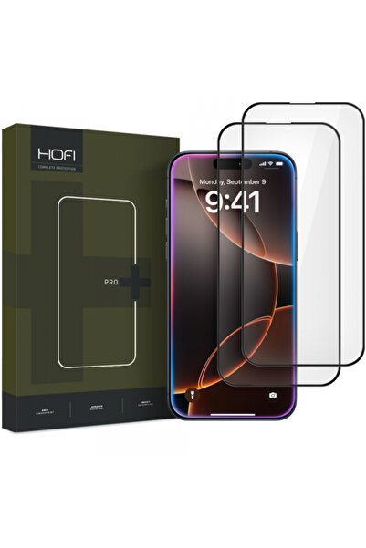 Apple HOFI Glass PRO+ Screen Protector for iPhone 16 Pro, Tempered Glass, Ful...