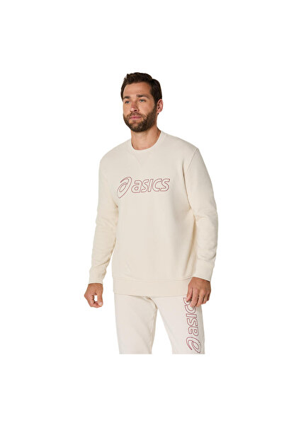 Asics SWEATSHIRT Erkek Mahogany/Black Sweatshirt 2031E192-200