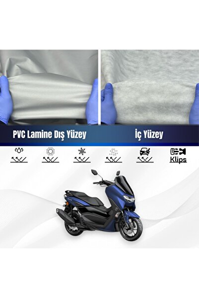ULTRASHOP YAMAHA NMax 155 Su Geçirmez Motosiklet Brandası Motor Branda
