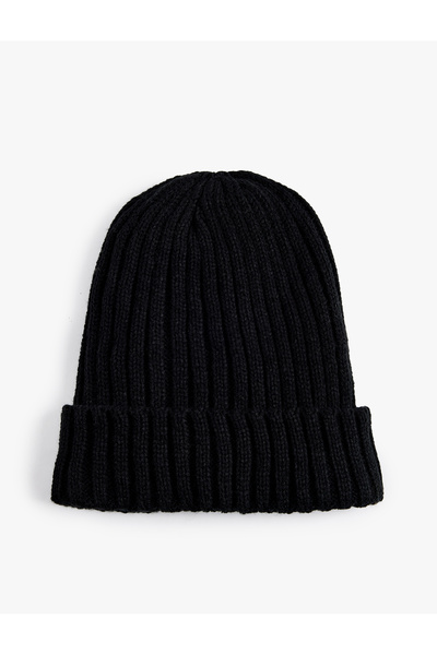 Koton Basic Lined Layered Beret