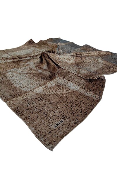 Aker Silk Crepe Satin Scarf 2026 Winter Season 6201701-352