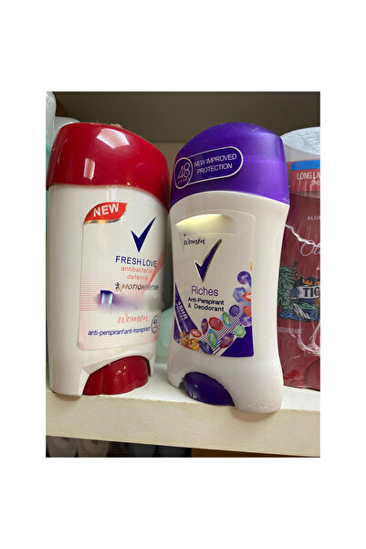 Genrics Women’s Dual-Pack Antiperspirant & Deodorant Stick – Fresh Love & Riches – 2×48H