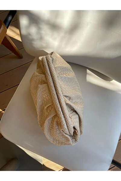 Rivina Meri̇ Glow Knitted Detailed Handbag, Shoulder Bag and Crossbody Bag