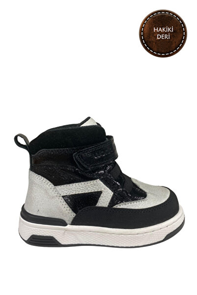 şenler bebe world kids Baby Kids Boots Genuine Leather Orthopedic Sole Soft Lining Stylish Non-Slip Sole