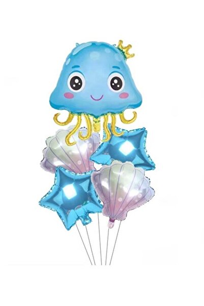 Generic Cute Octopus Sea Animal Air Balloon for Baby Shower Birthday Party Decorations