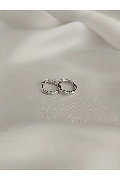 Zivazer Store Kadın kararmaz Vip kaplama Xuping gümüş renginde asimetirk mini...