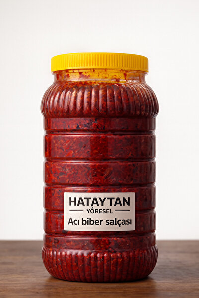 hataytanyöresel Güneşte kurutma biber salçası (ACI) 3 KG