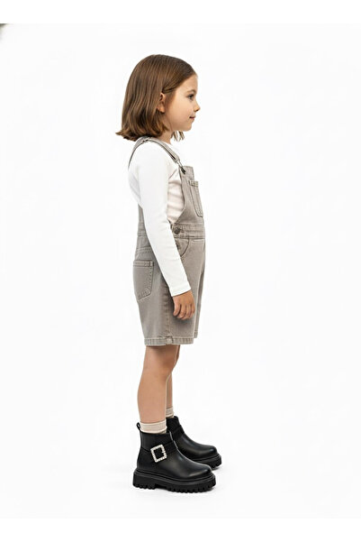 Ustalar Ayakkabı Çanta Black Girl's Daily Boots 051.7841