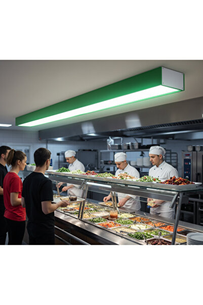 PARKİM QNSC YEMEKHANE SELF SERVİS ÜNİTESİ BİOHİJYEN LED ARMATÜRÜ 0035 / 86848...