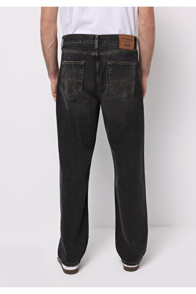 Colin's Loose Relaxed Fit Men's Black Jean Trousers