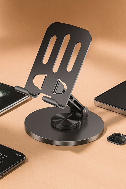 chimon Yüksek Kalite Metal 360 Dönebilen Ayarlanabilir Telefon Ve Tablet Tutu...