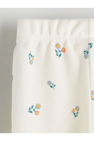 LC Waikiki Lcw Kids Elastic Waist Floral Girls' Leggings