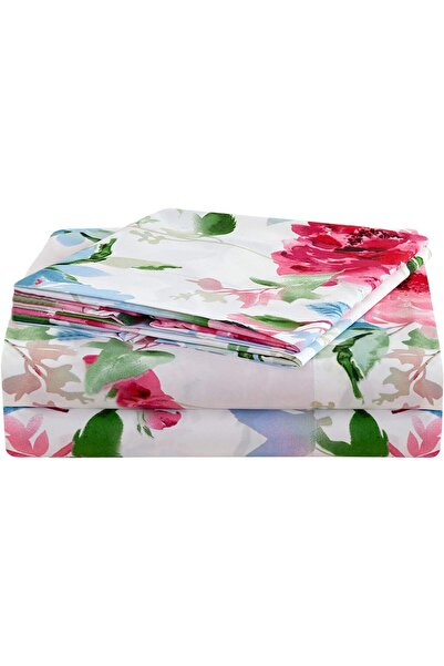 JSD Floral Printed King Size Bed Sheet Set by