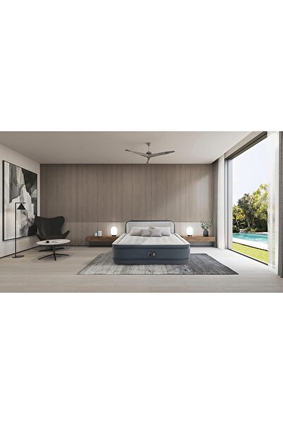 Intex Ultra Plush Headboard Airbed 152 x 236 x 86 cm - 64448ND