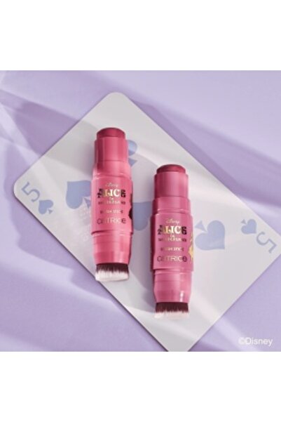 Catrice Blush stick + brush, Disney Alice in Wonderland, C 02 Wonderland Tales, Catrice, 6 g