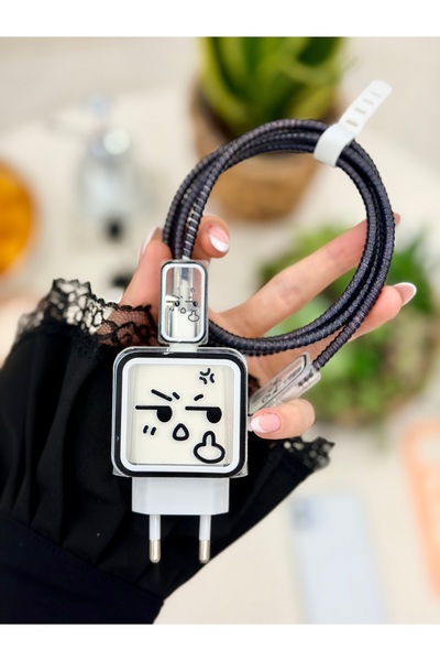 Go Aksesuar İPhone 18/20/25 W Şarj Cihazı Uyumlu 5 Parça Şarj Koruma Seti