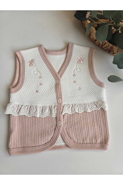 Baharda Nova 100% Baby Girl 2-Piece Combed Cotton Vest Set
