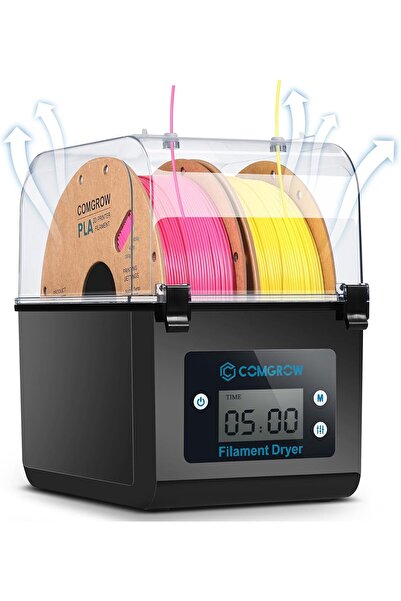 Comgrow Filament Dryer Box SH01 — Filament Storage & Dryer for 1.75/2.85mm PLA PETG ABS