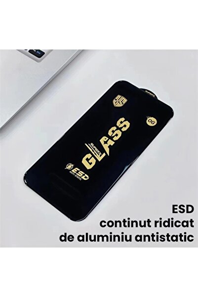 Flippy Screen Protector Glass for Xiaomi Poco X6 Pro, 0.35 mm, Anti-scratch, Antistatic, Black Edges