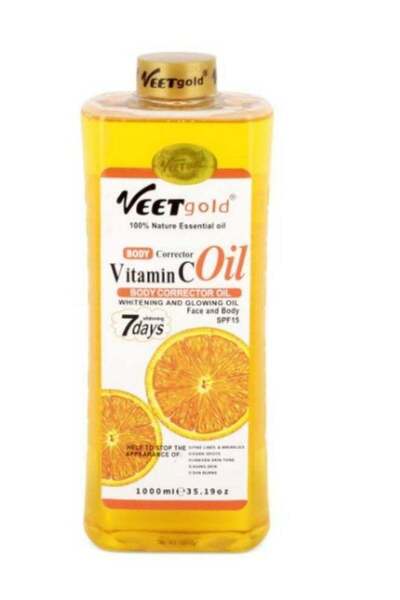 Vit Gold Corrective Body Oil with Orange Vitamin C Oil 1000 ml