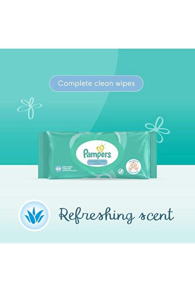Pampers Baby Wet Wipes, Complete Clean, 576 Wipes