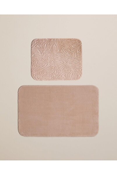 English Home Strala Bath Mat Set Dark Beige 23.6x31.5 in + 15.7x23.6 in (11.13.2025)