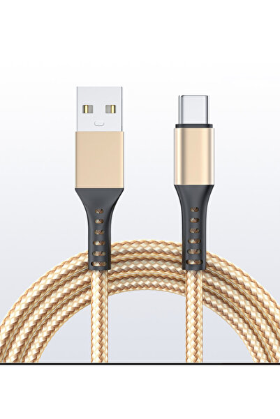 GAN Fast Charging USB-C to USB-A Cable, Multicolor, Anti-Break Protection, Universal