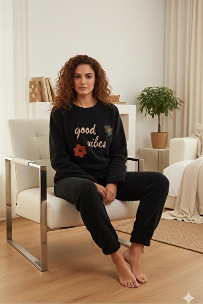 ELİTOL Cozy Yumoş Women's Pajama Set