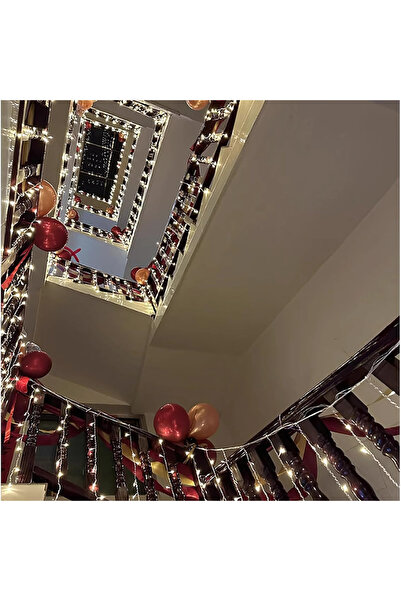 ETRONIK LED Fairy Waterfall String Lights (10 x 0.5 m) for Indoor Outdoor Decor