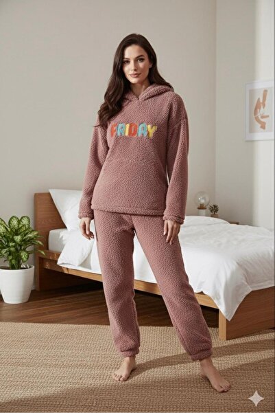 ELİTOL Cozy Yumoş Women's Pajama Set